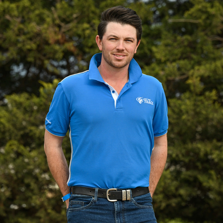 Blue Polo Shirt - Men's