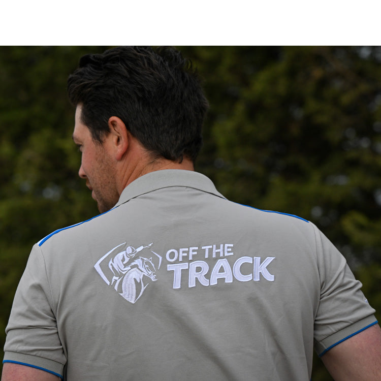 Grey Polo Shirt - Men's