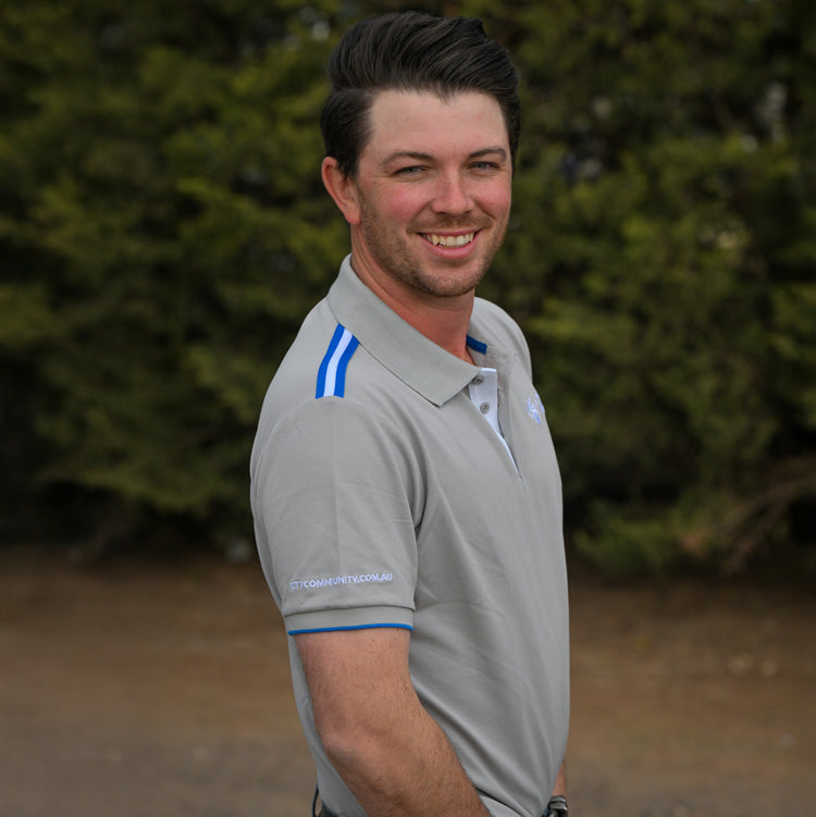 Grey Polo Shirt - Men's
