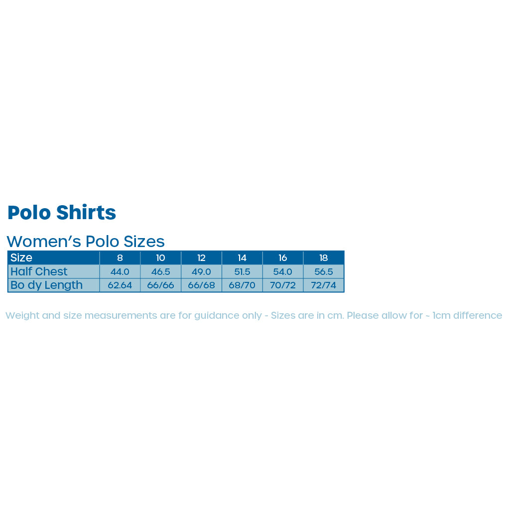 Blue Polo Shirt - Women's