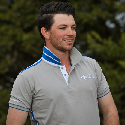 Grey Polo Shirt - Men's