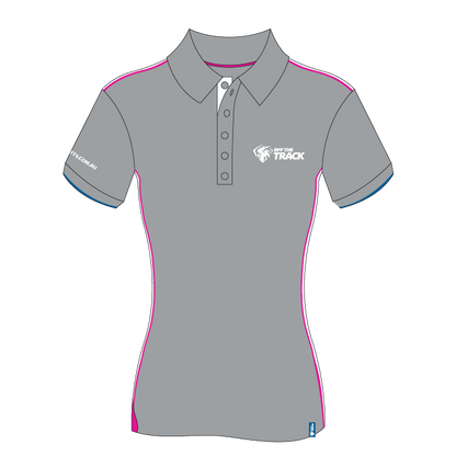 Grey Polo Shirt - Women's