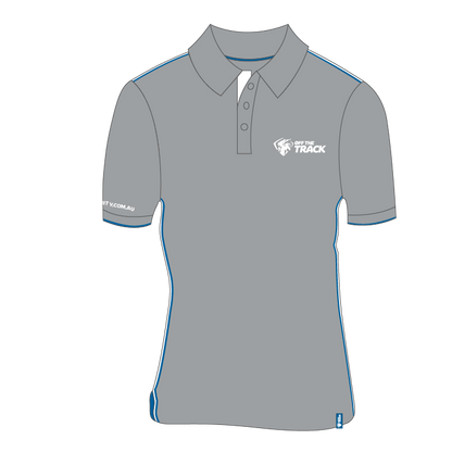 Grey Polo Shirt - Men's