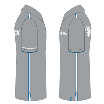 Grey Polo Shirt - Men's