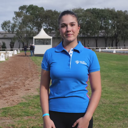 Blue Polo Shirt - Women's